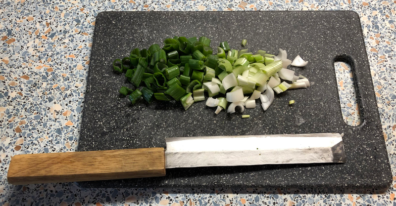 Chopped spring onion